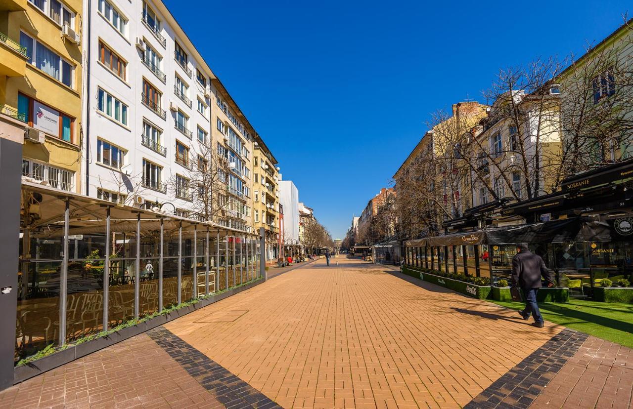 Zero-Waste Studio Apartment in Central Sofia Esterno foto